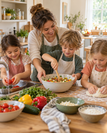 kochen mit kindern 1